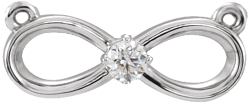 Pakabukas „Infinity-Inspired“ 925 Sidabro Round 3mm (3)