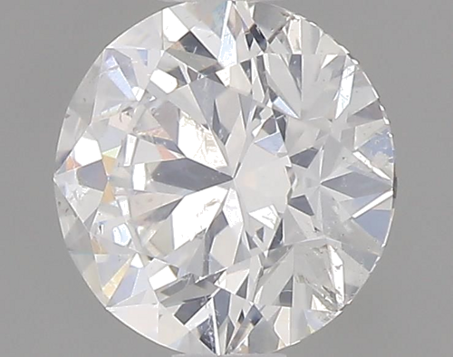 0.46 carat E-SI2 Excellent cut Natūralus Round Deimantas (1)