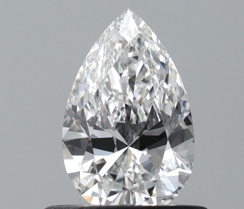 0.51 carat E-VS1 Natūralus Pear Deimantas (1)