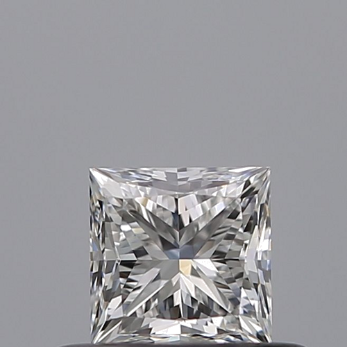 0.41 carat E-VVS1 Natūralus Princess Deimantas (1)