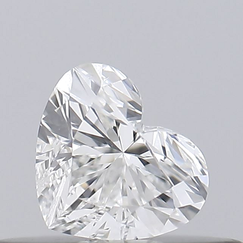 0.26 carat F-VS2 Natūralus Heart Deimantas (1)