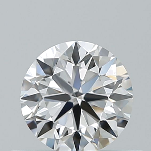 0.5 carat D-VVS2 Very Good cut Natūralus Round Deimantas (1)