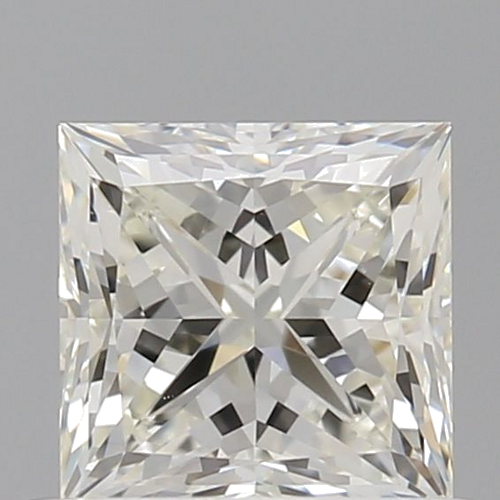 0.71 carat K-VVS2 Natūralus Princess Deimantas (1)