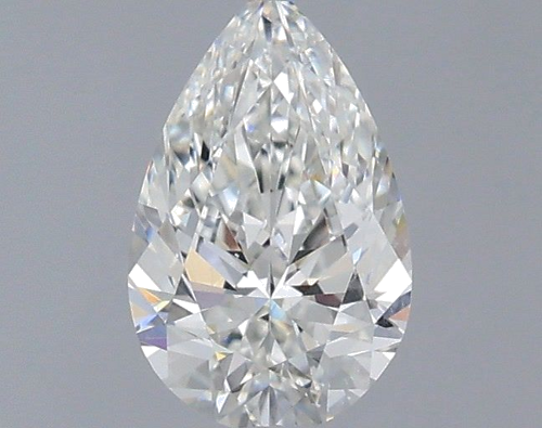 0.55 carat G-SI1 Natūralus Pear Deimantas (1)