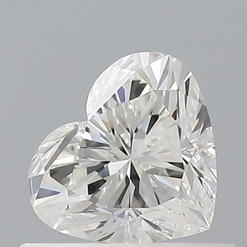 0.51 carat H-VS1 Natūralus Heart Deimantas (1)