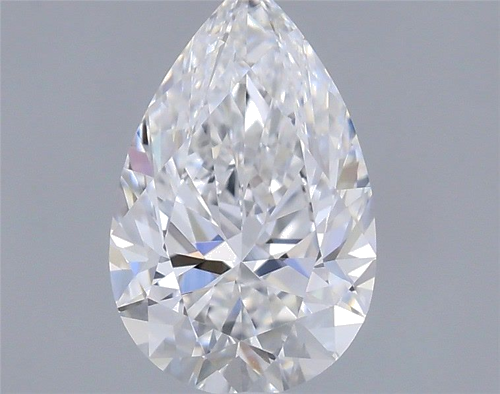 0.5 carat E-VS2 Natūralus Pear Deimantas (1)