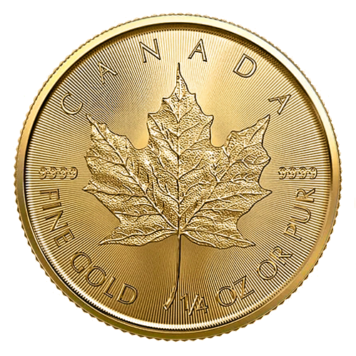 1/4 oz Maple Leaf 2023 Canada Gold Coin (1)