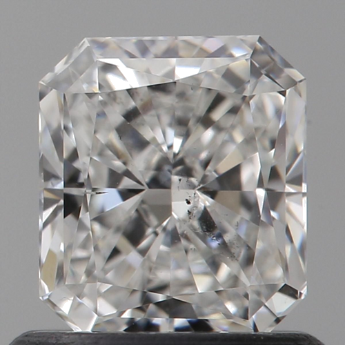0.81 carat F-SI1 Natūralus Radiant Deimantas (1)