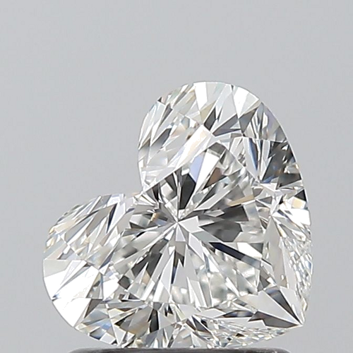 1.2 carat G-VS2 Natūralus Heart Deimantas (1)
