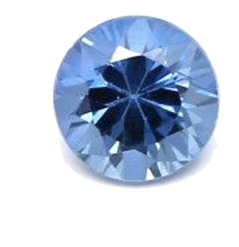 0.29 carat BLUE BRILLIANT cut Round Safyras (1)