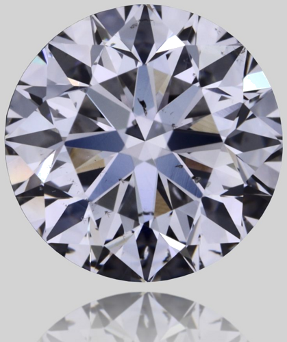 0.92 carat F-SI1 Very Good cut Natūralus Round Deimantas (1)