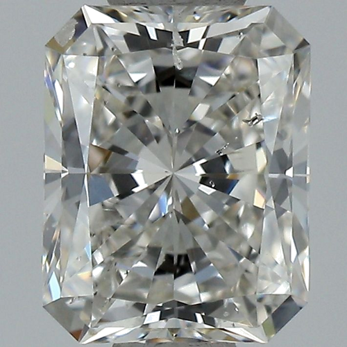 0.9 carat G-SI1 Natūralus Radiant Deimantas (1)