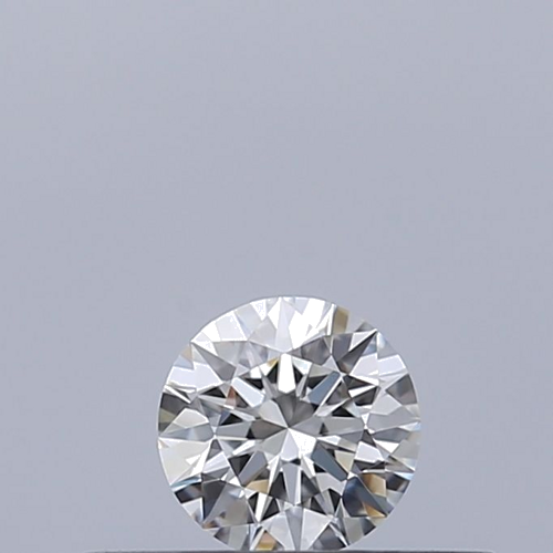 0.19 carat F-VVS1 Excellent cut Natūralus Round Deimantas (1)