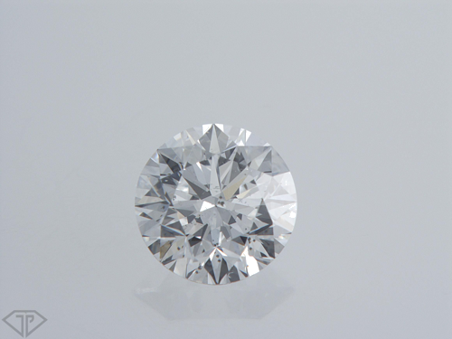 0.52 carat I-SI1 Excellent cut Natūralus Round Deimantas (1)