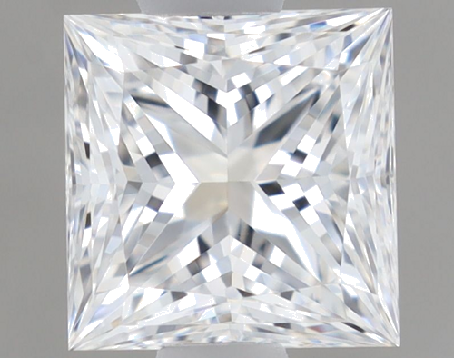 0.7 carat D-VS1 Natūralus Princess Deimantas (1)