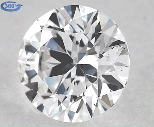 1.0 carat D-VS2 Excellent cut Natūralus Round Deimantas (1)