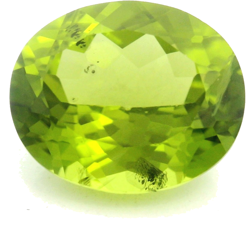 6.32 carat GREEN Oval Peridot (1)