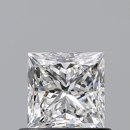 0.7 carat E-VVS2 Natūralus Princess Deimantas (1)