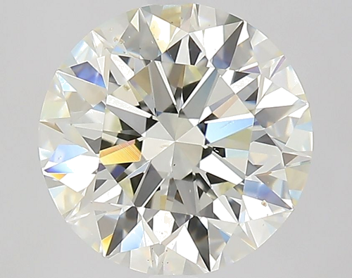 3.02 carat K-SI1 Excellent cut Natūralus Round Deimantas (1)