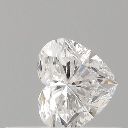 0.3 carat D-VVS1 Natūralus Heart Deimantas (1)