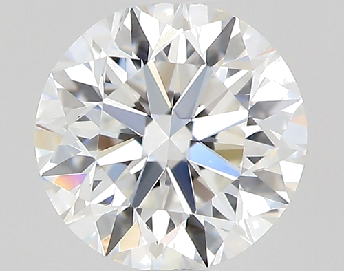 0.5 carat F-VVS2 Very Good cut Natūralus Round Deimantas (1)