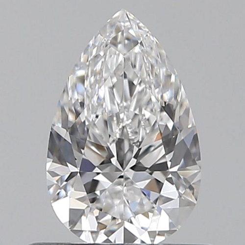 0.51 carat D-VVS1 Natūralus Pear Deimantas (1)