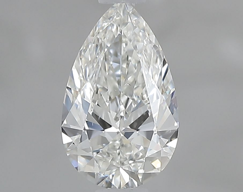 0.71 carat H-SI1 Natūralus Pear Deimantas (1)