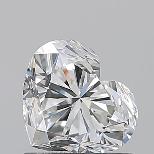 1.03 carat G-VS2 Natūralus Heart Deimantas (1)