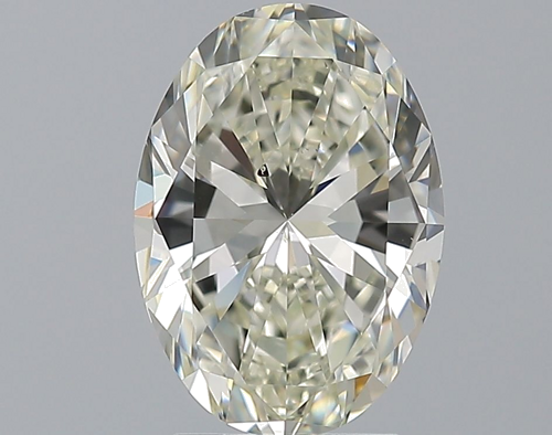 3.01 carat K-SI1 Natūralus Oval Deimantas (1)