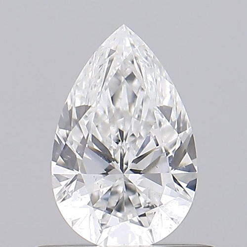 0.57 carat E-SI1 Natūralus Pear Deimantas (1)