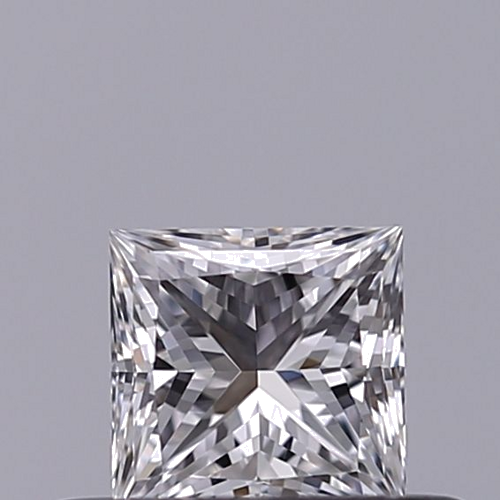 0.32 carat D-IF Natūralus Princess Deimantas (1)