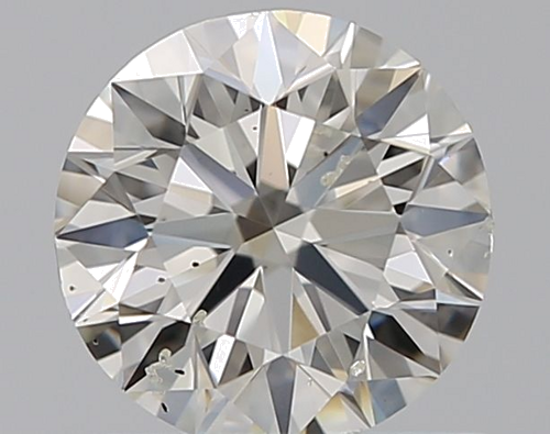 0.59 carat I-SI2 Excellent cut Natūralus Round Deimantas (1)
