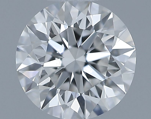 0.51 carat F-VVS1 Excellent cut Natūralus Round Deimantas (1)