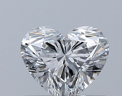 0.57 carat E-IF Natūralus Heart Deimantas (1)