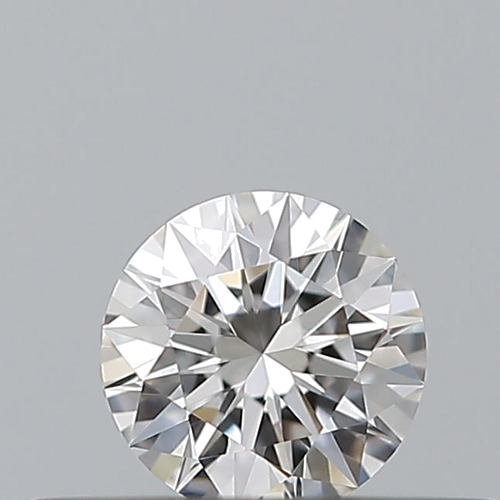 0.19 carat F-VVS1 Excellent cut Natūralus Round Deimantas (1)