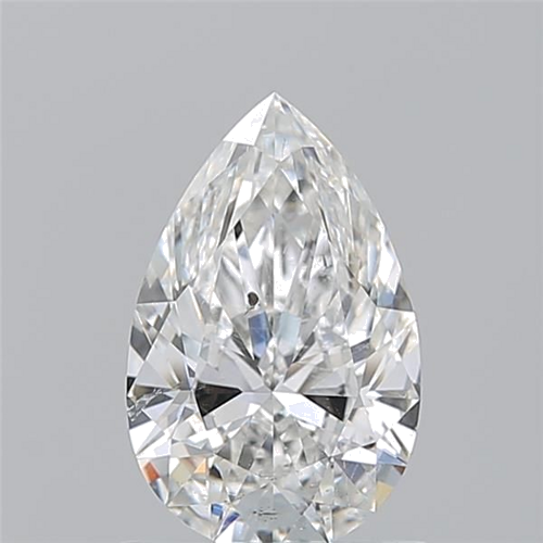 1.02 carat G-SI2 Natūralus Pear Deimantas (1)