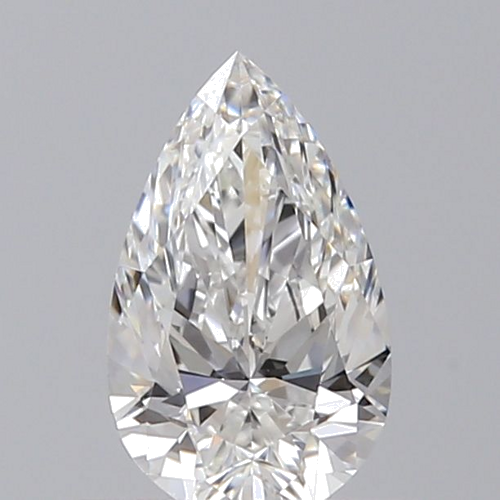 0.42 carat F-VS2 Natūralus Pear Deimantas (1)