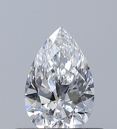 0.41 carat D-VS1 Natūralus Pear Deimantas (1)
