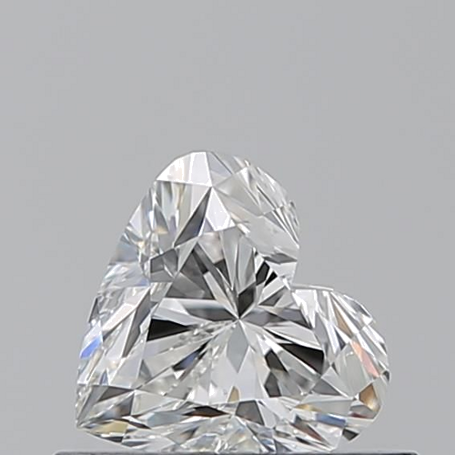 0.51 carat G-VS2 Natūralus Heart Deimantas (1)