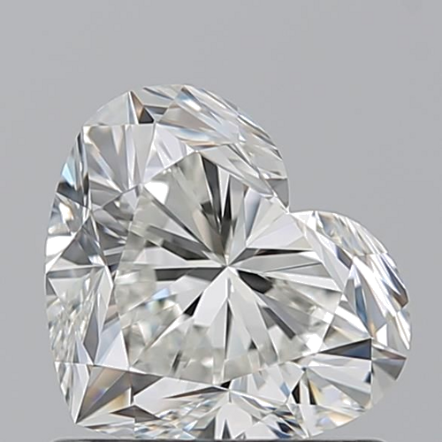 1.02 carat I-IF Natūralus Heart Deimantas (1)