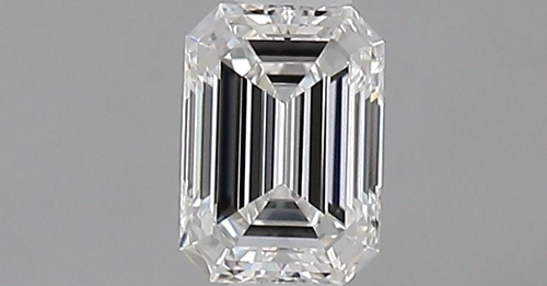 0.34 carat F-VVS2 Natūralus Emerald Deimantas (1)