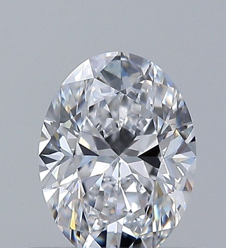 0.51 carat D-VS2 Natūralus Oval Deimantas (1)