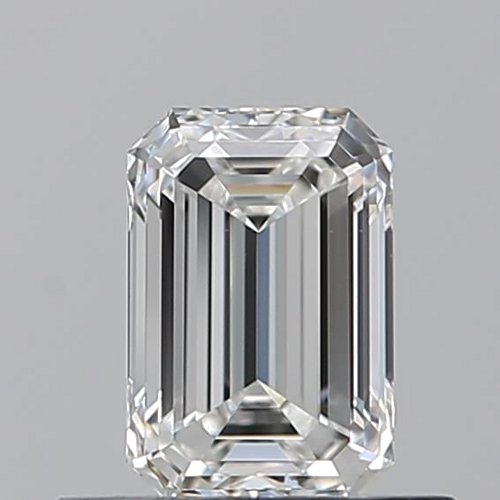 0.57 carat F-VVS2 Natūralus Emerald Deimantas (1)