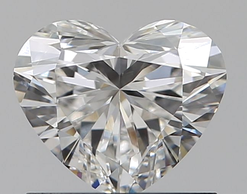 0.77 carat G-VS1 Natūralus Heart Deimantas (1)