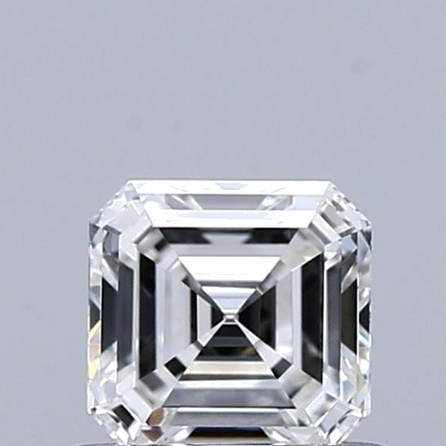 0.51 carat H-IF Natūralus Asscher Deimantas (1)