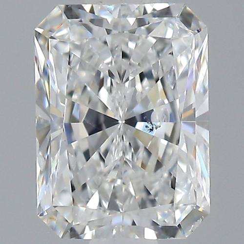 1.2 carat G-SI2 Natūralus Radiant Deimantas (1)