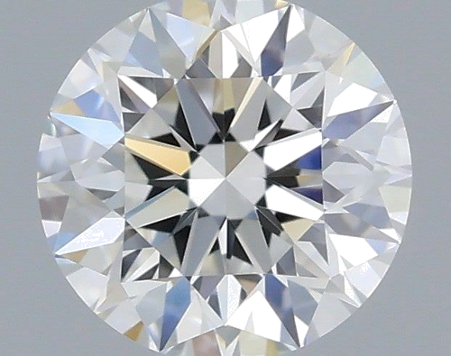0.43 carat F-VVS2 Excellent cut Natūralus Round Deimantas (1)