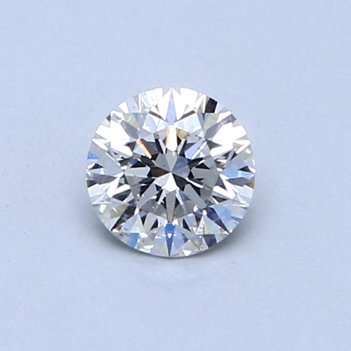 0.52 carat F-SI1 Very Good cut Natūralus Round Deimantas (1)