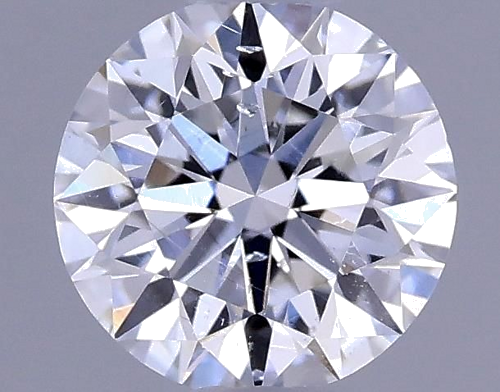 0.4 carat F-SI2 Excellent cut Natūralus Round Deimantas (1)