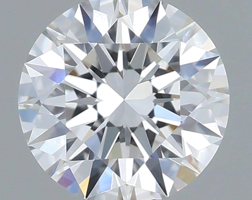 0.42 carat F-VVS1 Excellent cut Natūralus Round Deimantas (1)